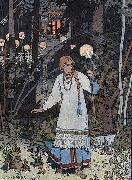 Ivan Bilibin Vasilisa the Beautiful 1899 oil painting artist